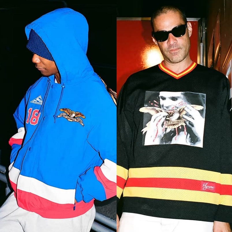 Supreme /Anti Hero *国内定価 Stadium Jacket 57,200円 Fleece Jacket