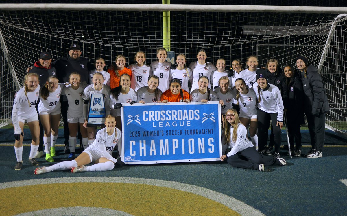 GraceLancers's tweet photo. Dream team, championship edition 😎

@GraceWSoccer, your 2025 Crossroads League Tournament champions 🏆

#LancerUp #TheRightWayToPlay #KingChasing https://t.co/xs9j43elaF