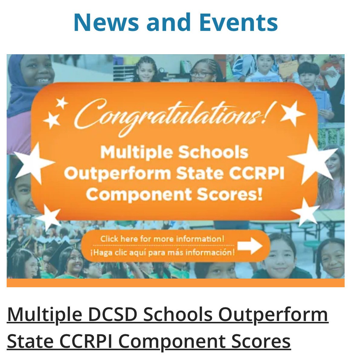 DrNormanCSauce3's tweet image. Great news! Multiple @DeKalbSchools Schools Outperform State of Georgia SY25 CCRPI Component Scores-&amp;amp; our District CCRPI scores increased in 7 overall component scores compared to SY24! I’m so proud of our scholars, teachers, &amp;amp; school leaders! Read more: dekalbschoolsga.org/news/news-deta…