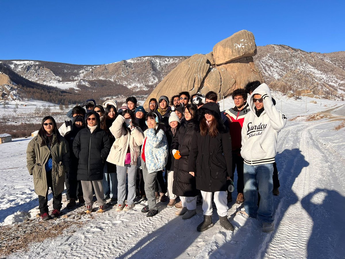 OELPAIS's tweet photo. #AISMongolia25 - Visited Turtle Rock - a distinctive 24-meter-high granite formation. @aishongkong @asimpsonEDU @hsp_andy @Meg_Rob22 #OELP2025 #SIA25 #BeyondTheRedBricks https://t.co/XpLnIuznK8