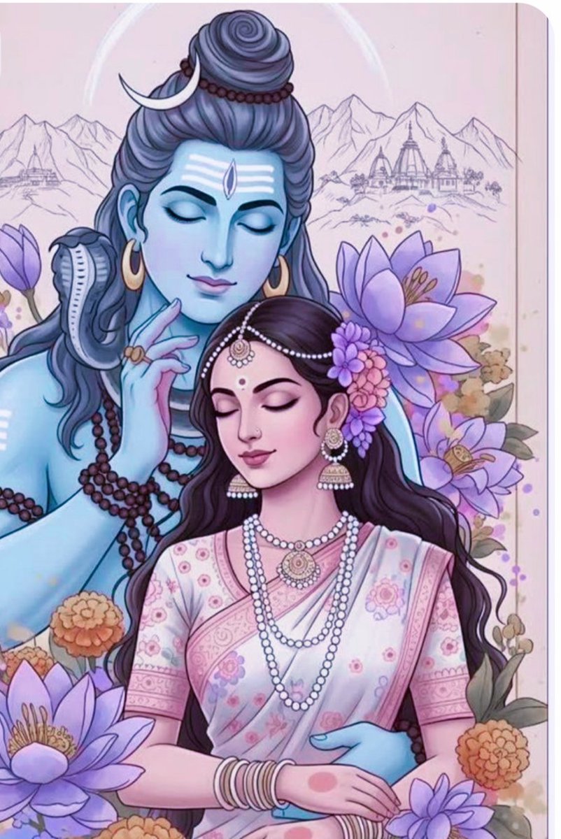 Symbol of true love Shiv parvati