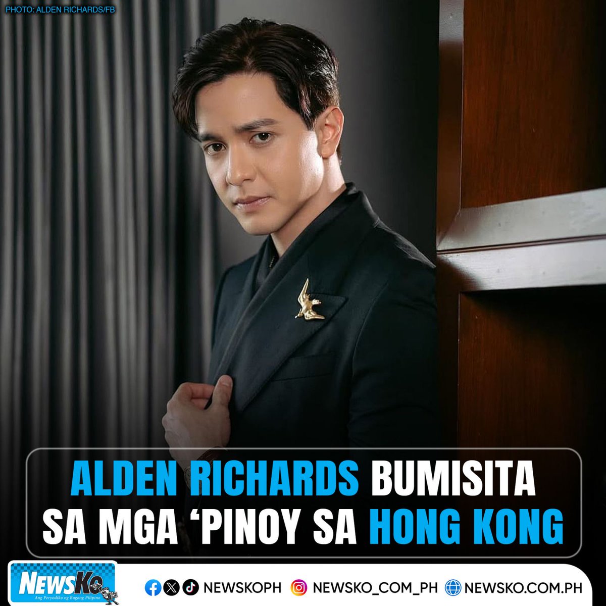 Personal na bumisita ang Asia’s Multimedia Star na si Alden Richards sa mga Pilipinong nasa Hong Kong.

BASAHIN: newsko.com.ph/2025/11/12/ald…