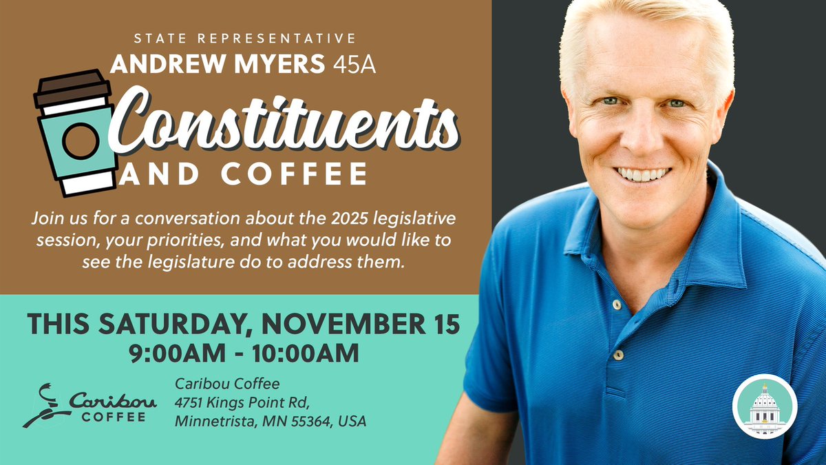 MyersVote's tweet image. Bringing people together means listening and learning about our shared priorities.  Join me this weekend for my November Townhall in Minnetrista.  #listening #learning #yourbackyard #solutions #TogetherWeCan