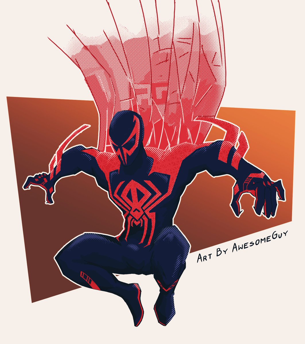 Artstyle Experiment!!! Check out my Spider-man 2099 art!!!

#Spiderman #AcrossTheSpiderVerse