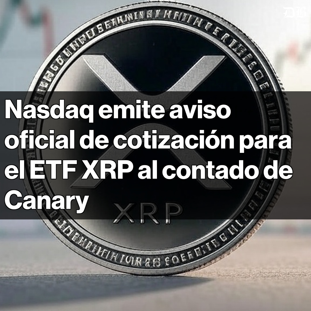🚨 Nasdaq confirma el lanzamiento del primer ETF XRP al contado en EE. UU.  El aviso de cotización de Canary Capital está listo para debutar mañana, 13  de noviembre. Este evento marca