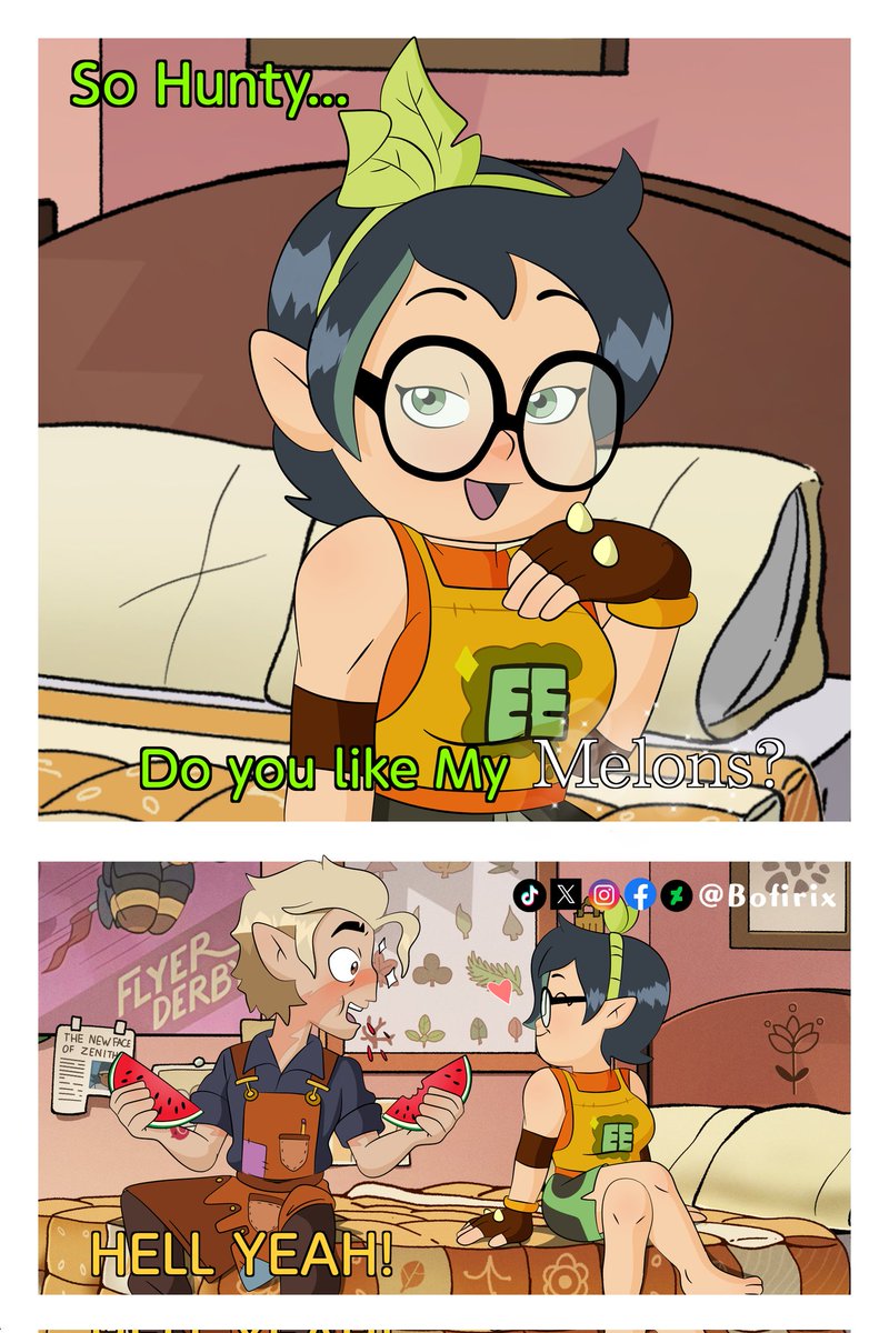 Melons 🍉

#TheOwlHouse #huntlow