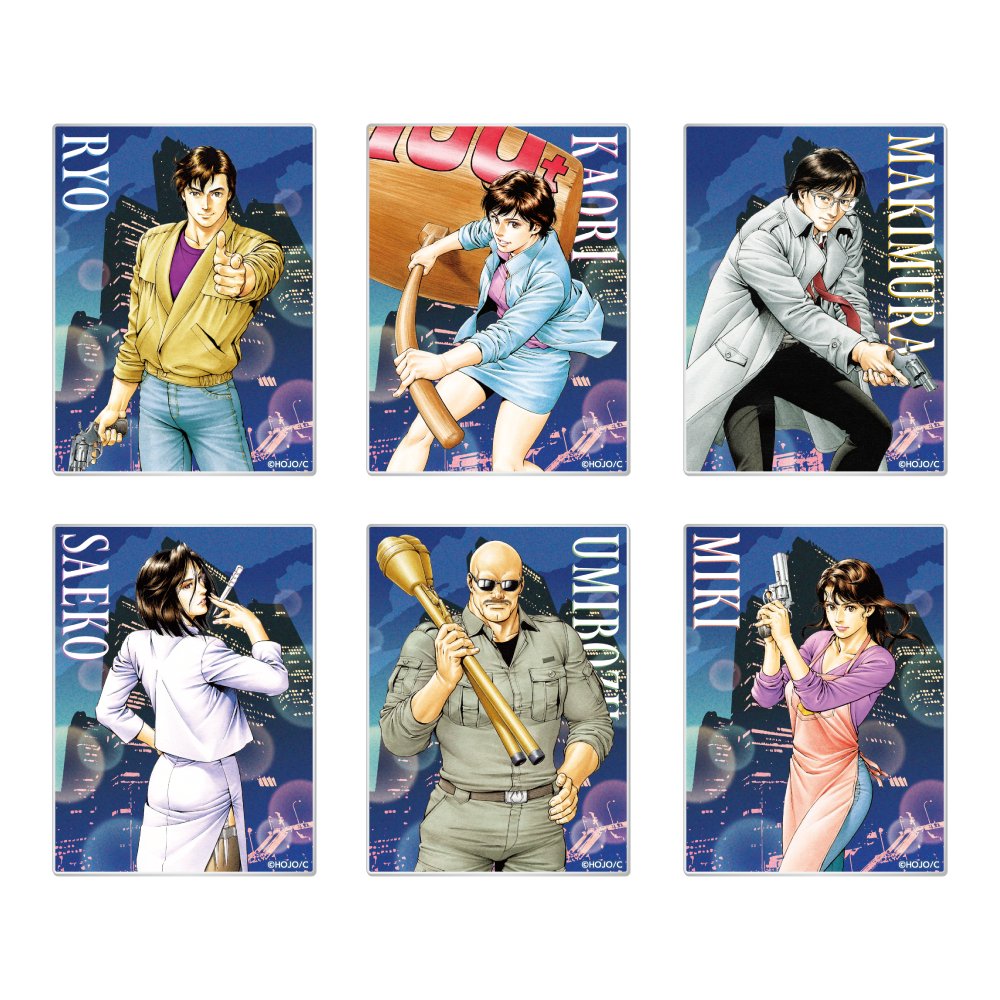 📢グッズ情報 📌紅茶缶【冴羽獠バージョン／槇村香バージョン】各