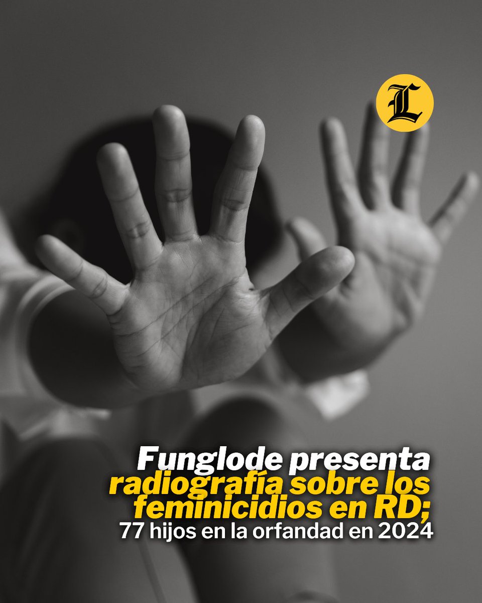 ListinDiario's tweet image. Un total de 73 mujeres fueron víctimas de feminicidio en el año 2024, lo que provocó que 77 hijos quedaran en estado de orfandad.

🔗listindiario.com/la-republica/c…

#ListínDiario