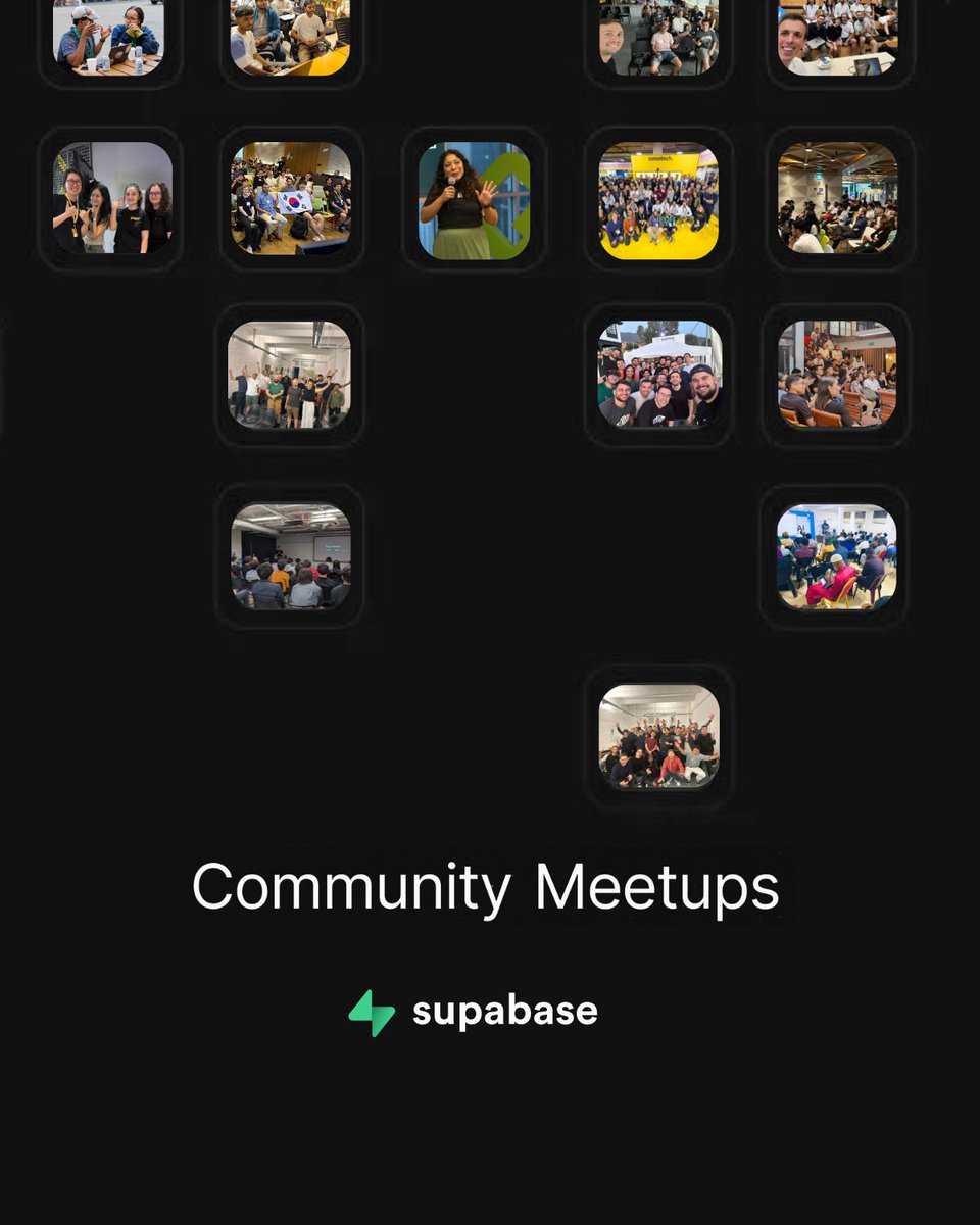 🚀 <a href="/dev_korea/">Dev Korea</a> is planning a <a href="/supabase/">Supabase</a> Community Event in Seoul early December!

If you’d like to give a talk about how you use Supabase, something interesting you discovered, or anything you’ve built with it, let me know!

The event and talks will be in English 😀