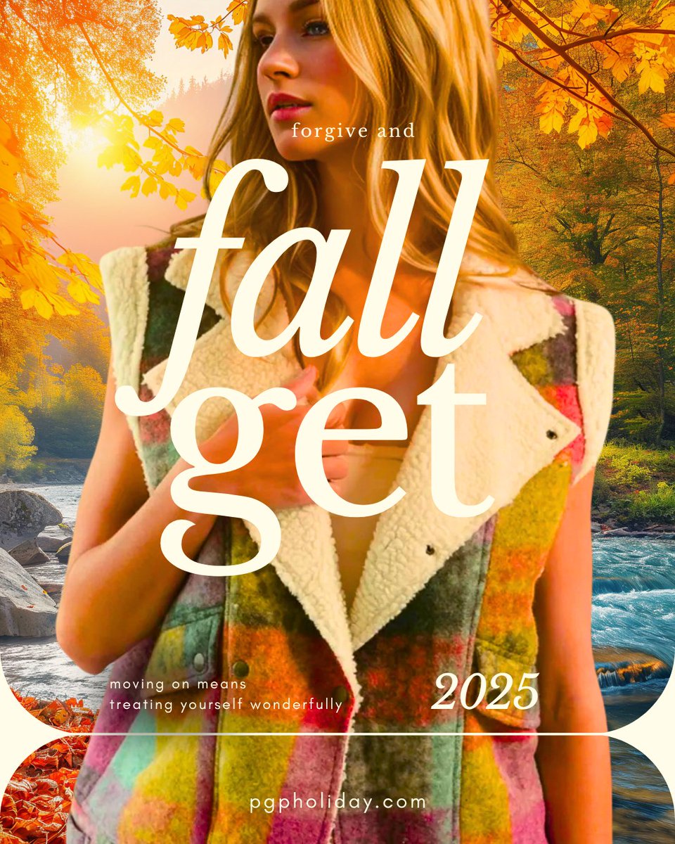 pgpfineart's tweet image. Fun fact: fleece was a 1970s invention that replaced wool with warmth + freedom of movement.
Now it’s back — softer, bolder, &amp;amp; built for women who’ve learned to forgive &amp;amp; fallget. 🍂✨
Shop the look 👉 pgpholiday.com/products/doubl…
#pgpholiday #glamberjack #fallfashion #autumnfashion