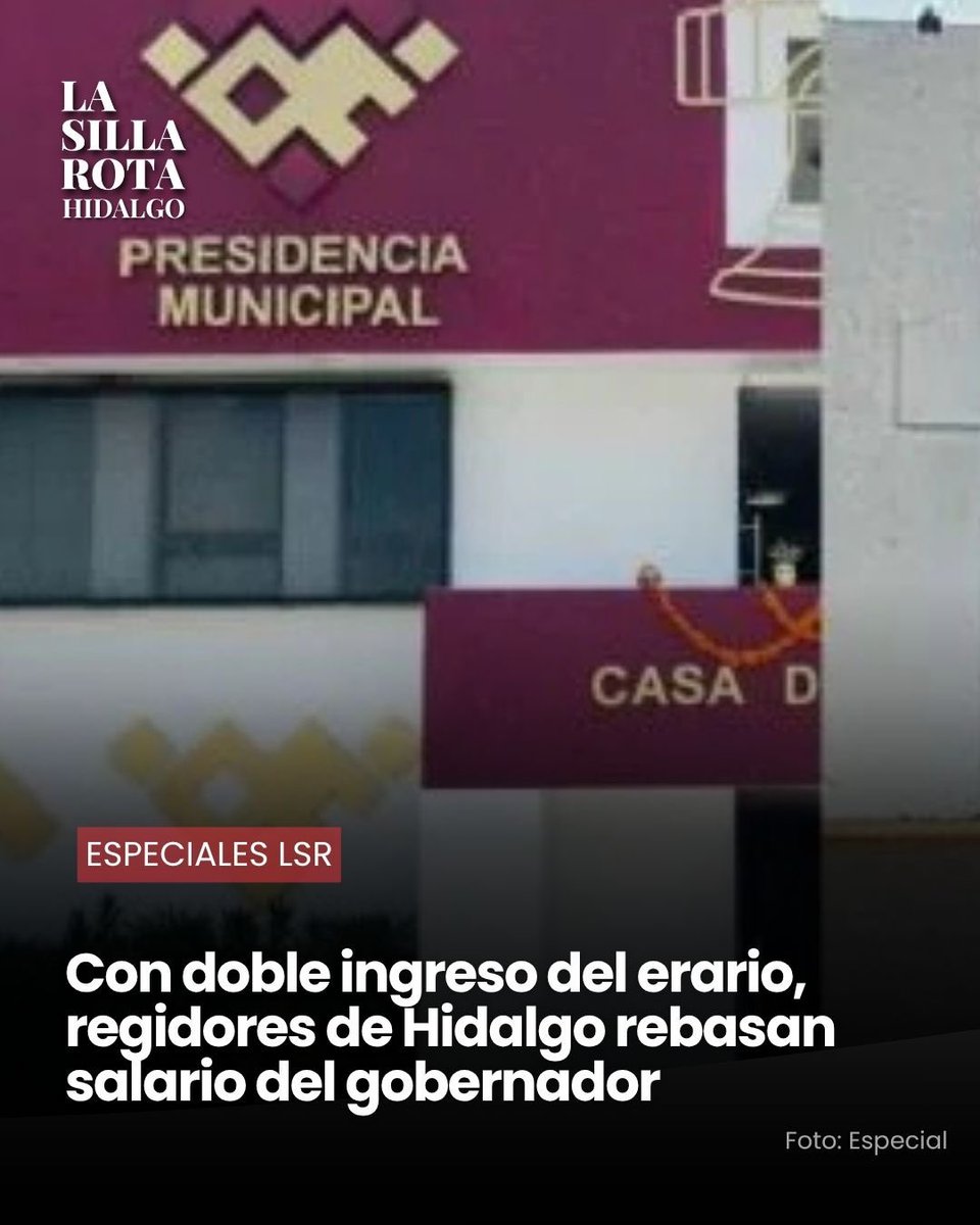 LsrHidalgo's tweet image. 🔴💰#EspecialesLSR Regidores de los municipios de #MineralDeLaReforma, #Tula, #Calnali y #Progreso perciben ingresos mensuales superiores al del gobernador @juliomenchaca_.
lasillarota.com/hidalgo/report…