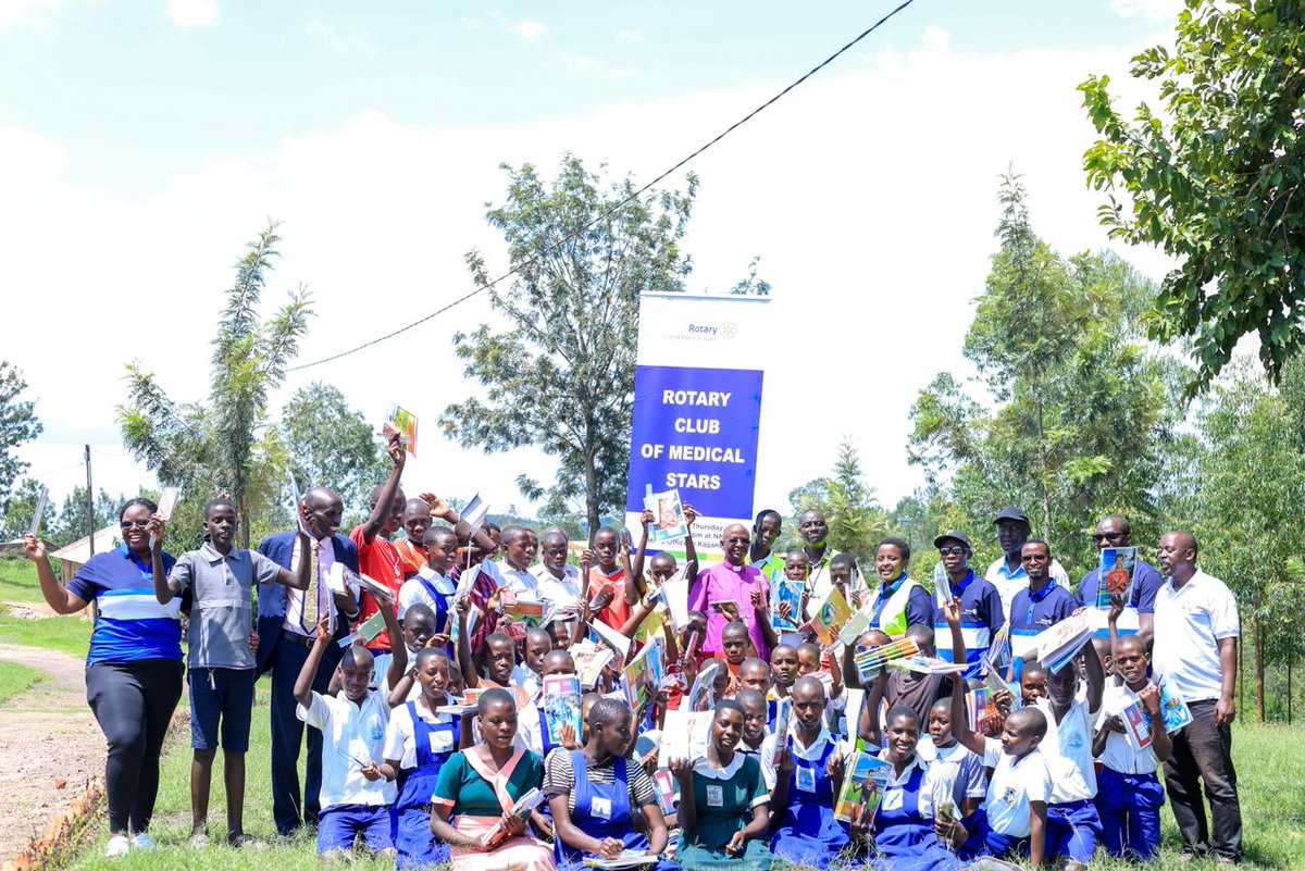 After a successful Needs Assessment for our Signature Project in Kazo, we officially launched the project during our Charter Celebrations on 8th Nov

The initiative aims at the construction of a four-classroom block to support education &amp; community growth.
#RcMedicalStarsImpacts