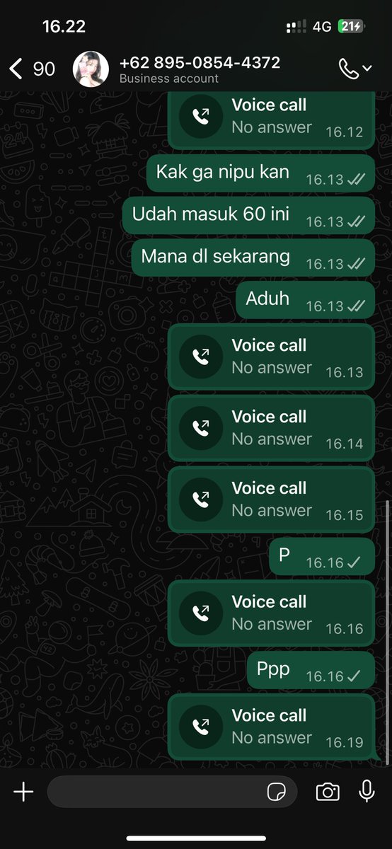 sahimyluv's tweet image. Hati hati guys tukang tipu joki tugas noh nomernya +62 895-0854-4372
#zonauang #zonabu