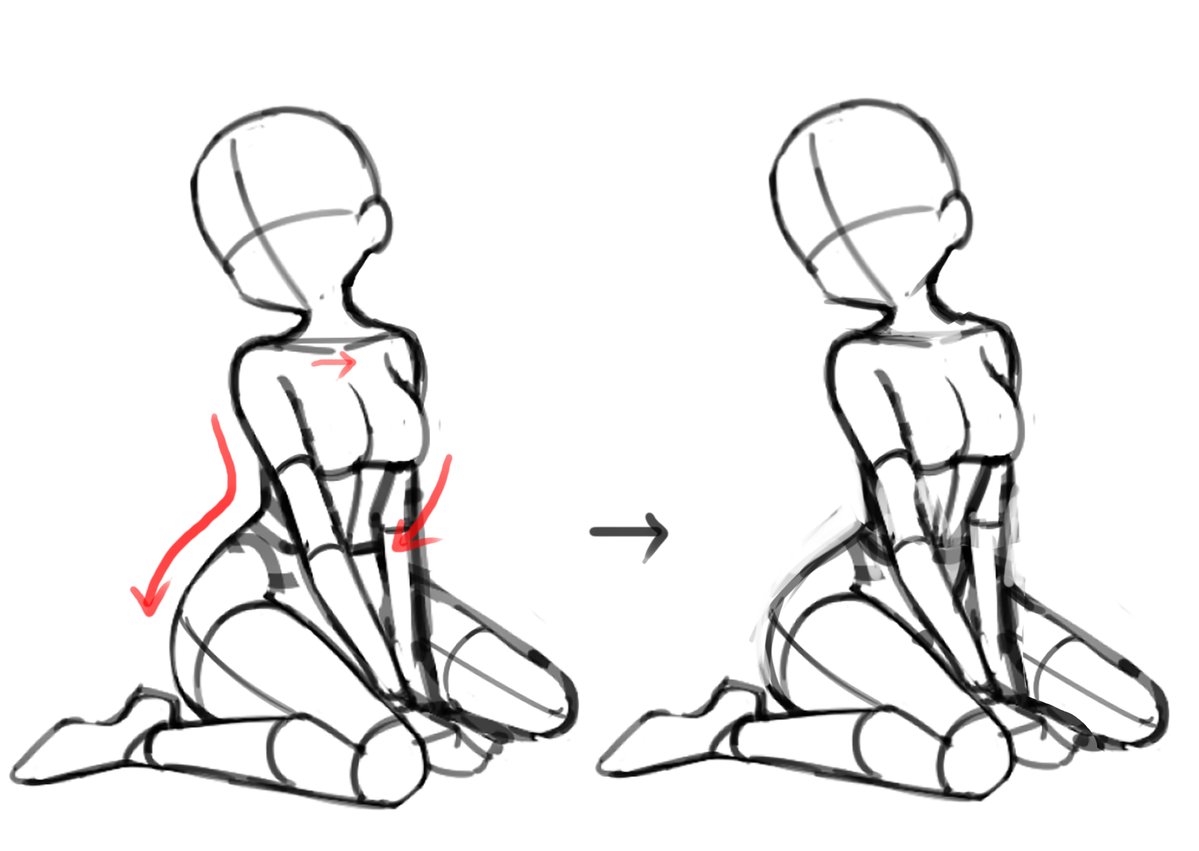 Kcreed11's tweet image. 원포인트 인체들~! 
내가 생각 했던 것보다 훨~~씬 모델 포즈로 힘을 주고 있는 
느낌 내보기
다 됬다고 생각 했을 때 한번 더 수정해보면 좋아질 때가 있어요