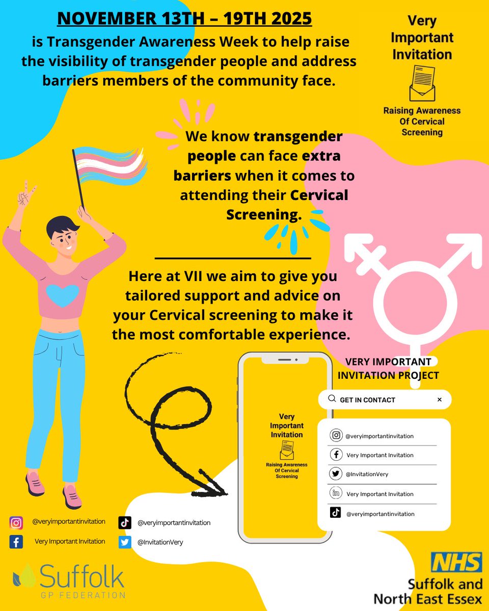 Very Important Invitation - Cervical Screening tweet media