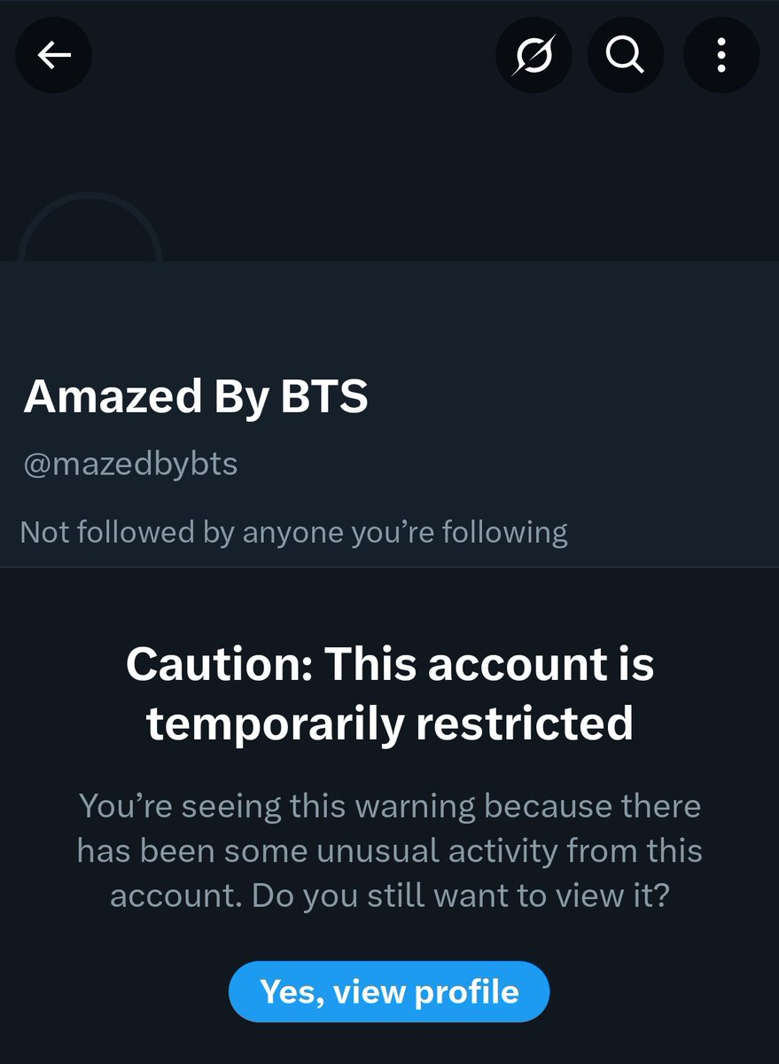 btsbehindarmy's tweet image. 🚨 This anti account is temporarily restricted!

Report under ⤵️
– Spam (2x)
– Targeted harassment (2x)
– Inciting harassment (2x)
x.com/mazedbybts?t=6…