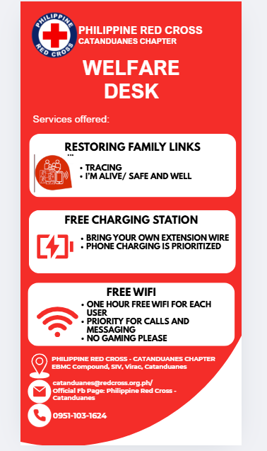 Philippine Red Cross tweet media