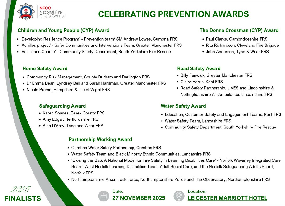 National Fire Chiefs Council tweet media