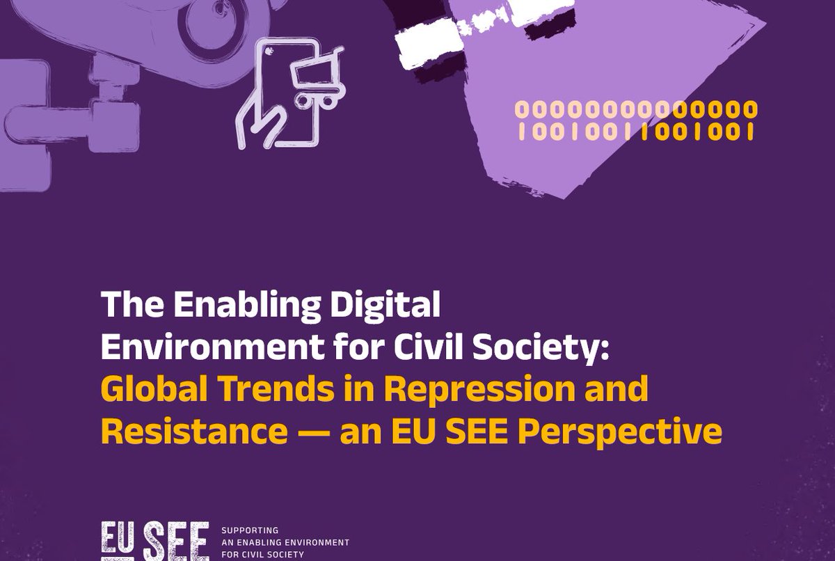 New #EUSEE study shows how governments use digital tools to restrict freedoms—&amp; how civil society fights back through advocacy, litigation &amp; innovation.

Read: eusee.hivos.org/document/the-e…

🎧Podcast on the issue: open.spotify.com/episode/6sYxvC…

#DigitalRights #CivicSpace