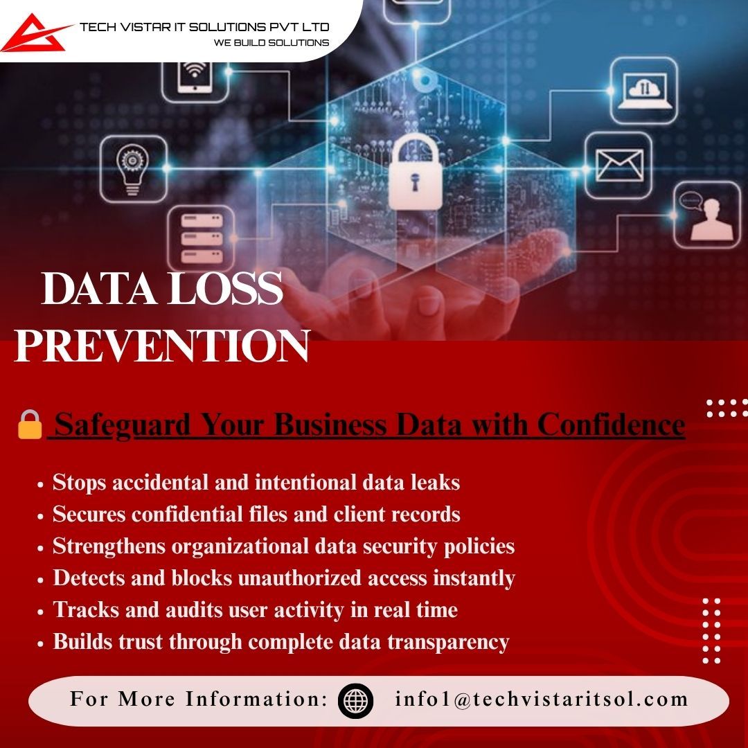 techvistar_IT's tweet image. Keep your business data secure and your reputation stronger! 🔒
With Tech Vistar IT Solutions, prevent data leaks before they happen and ensure complete protection for your confidential files. 
#TechVistarITSolutions #DataLossPrevention #CyberSecurity #DataProtection #ITSecurity