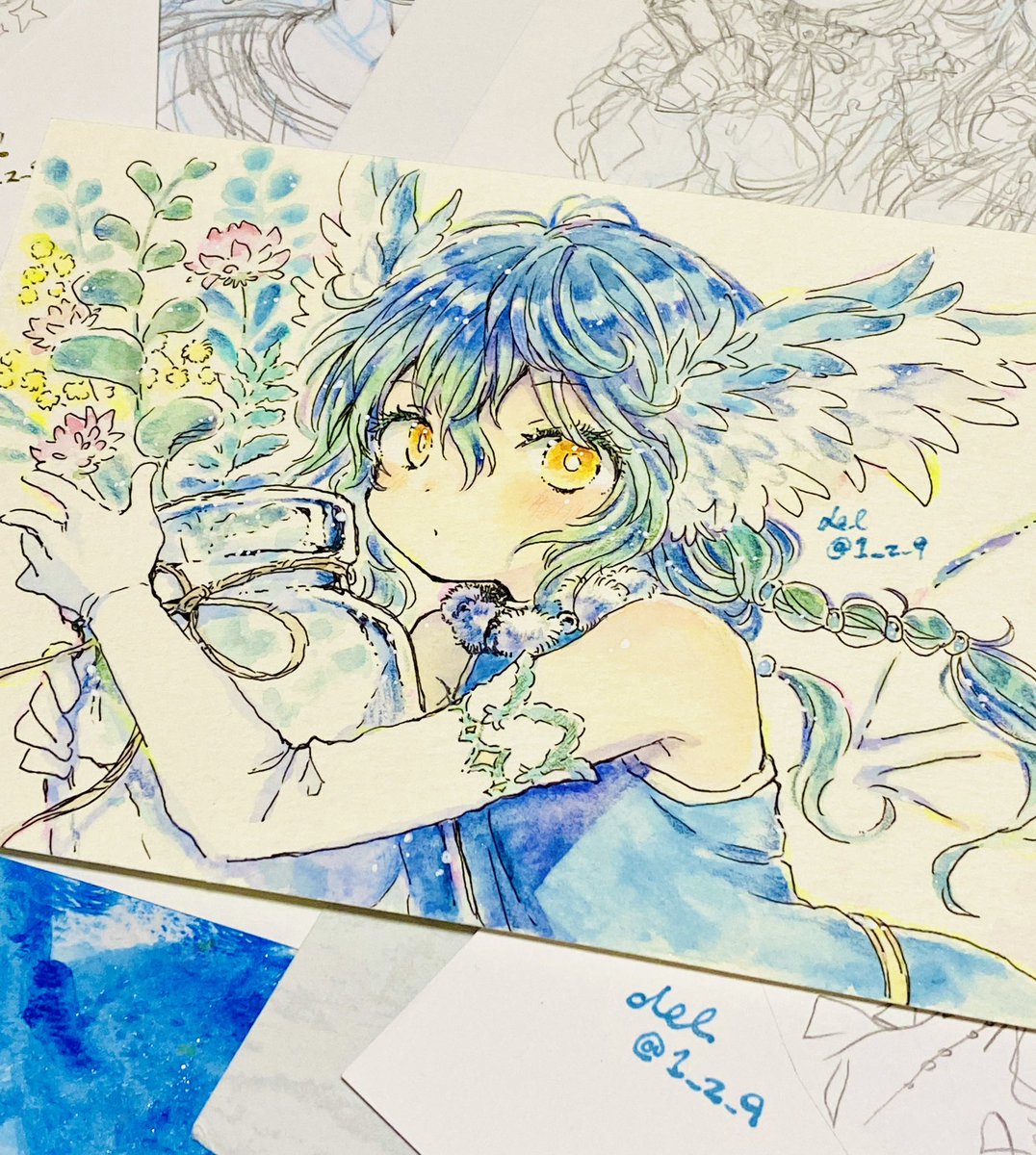 原画販売の準備できました！ 創作の新規絵も1枚だけ…（創作の絵は価格