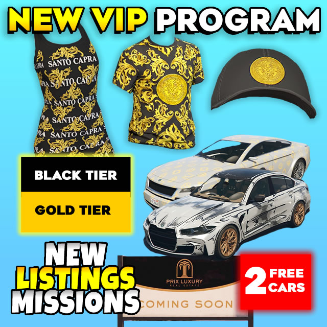 JoeIzGamingVids's tweet image. GTA Online How to Unlock ALL New VIP Program Rewards + New Listings Missions (Mansion Discounts +  FREE Cars) youtube.com/watch?v=RPVIwi…

#GTAOnline #VIP #Program #Rewards #clothing #cars #unlock #guide #tutorial
