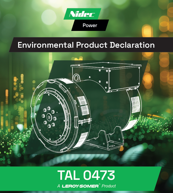 Leroy_Somer_en's tweet image. We’re acting today for tomorrow 🌍
4 new EPDs for our TAL &amp;amp; LSA alternators (50–5,700 kVA) ✅
ISO 14025 verified for full transparency &amp;amp; sustainability.
Learn more 👉 acim.nidec.com/generators/ler…
acim.nidec.com/en-IN/generato…

#Sustainability #PowerGeneration #EPD #blueplanet