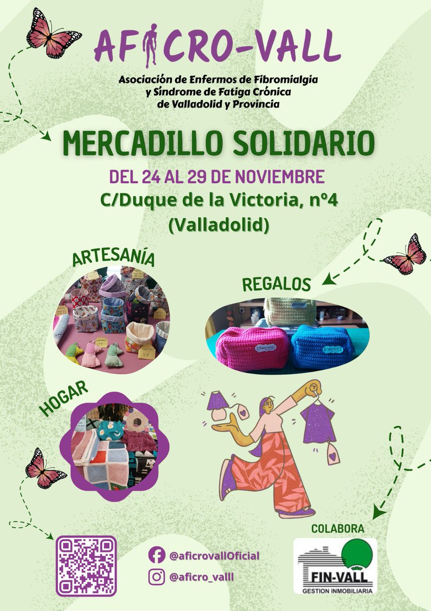 No te pierdas nuestro mercadillo solidario. 

#fibromialgia 
#aficrovall