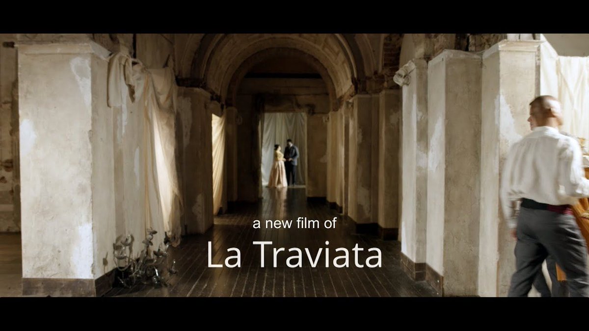 OperaglassWorks's tweet image. ⌛ Just a few days to go until special one-day screenings of OperaGlass Works' film of La Traviata get underway at cinemas across the country.

From November 18 - check listings at your local Omniplex or independent cinema! 📽️