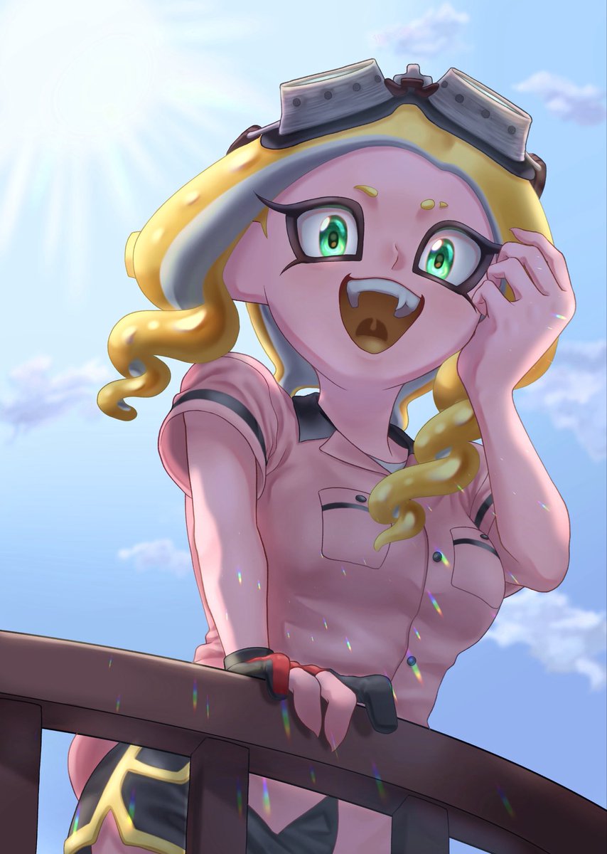 イラスト本の表紙絵を
#Splatoon3 #SplatoonArt #スプラトゥーン3