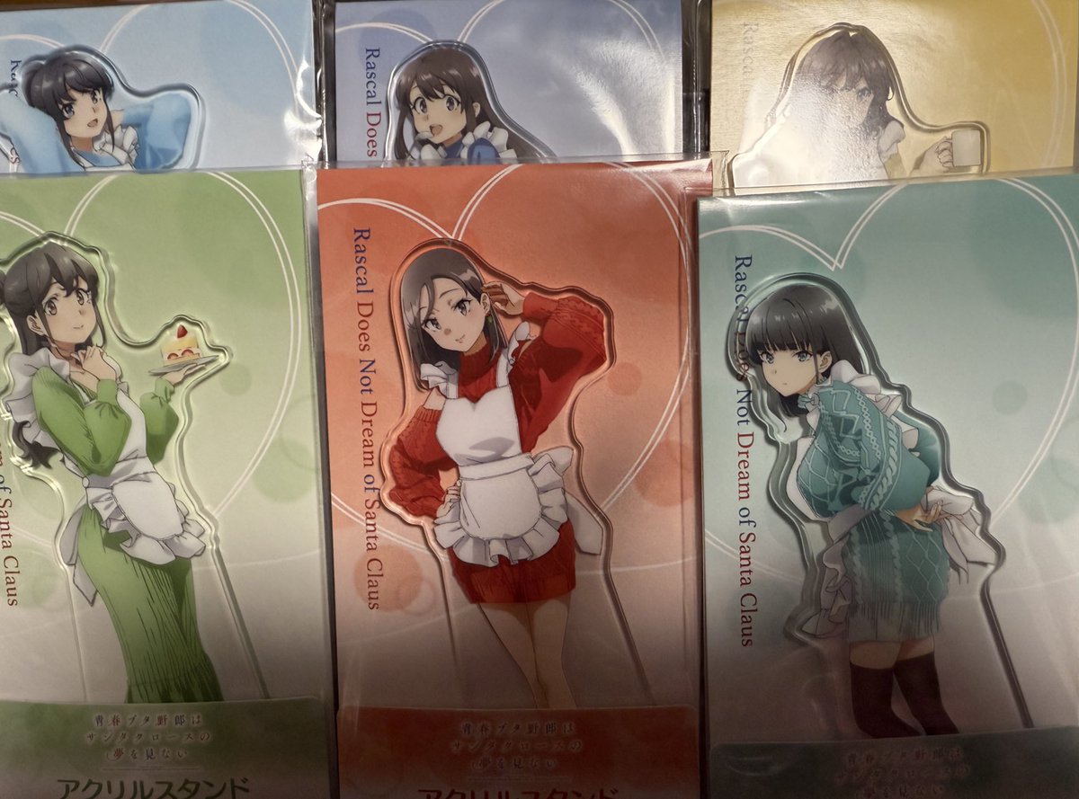 青ブタ　コンテンツシード　彼シャツver.アクリルスタンド　クリアファイル 青ブタ 今日から始まったファミリーマートのクリアファイル&アクスタ