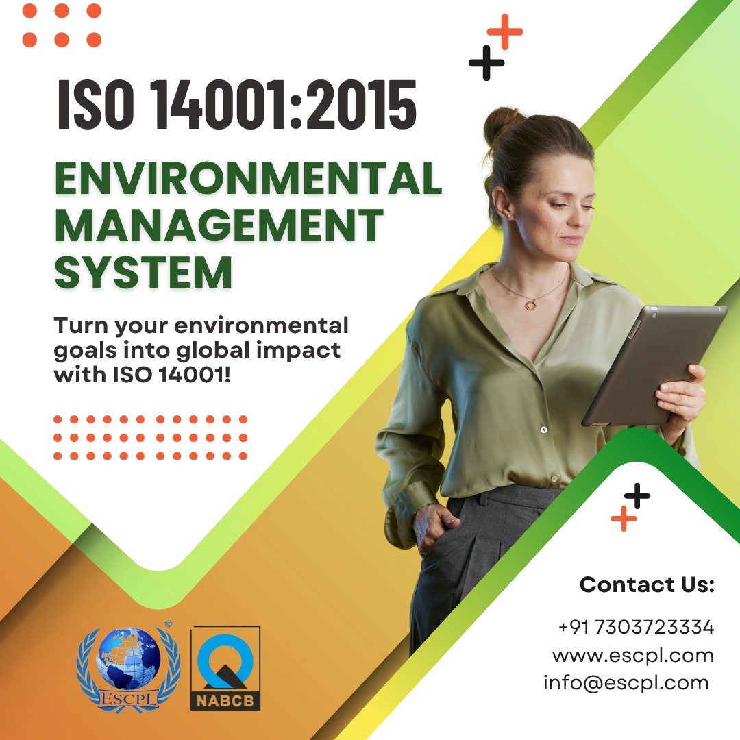 equalitassystem's tweet photo. Lead with responsibility, grow with sustainability — ISO 14001 shows the way!
#ResponsibleBusiness #ISO14001Certified #SustainabilityDriven #EcoLeadership https://t.co/Ai5w5me7tC