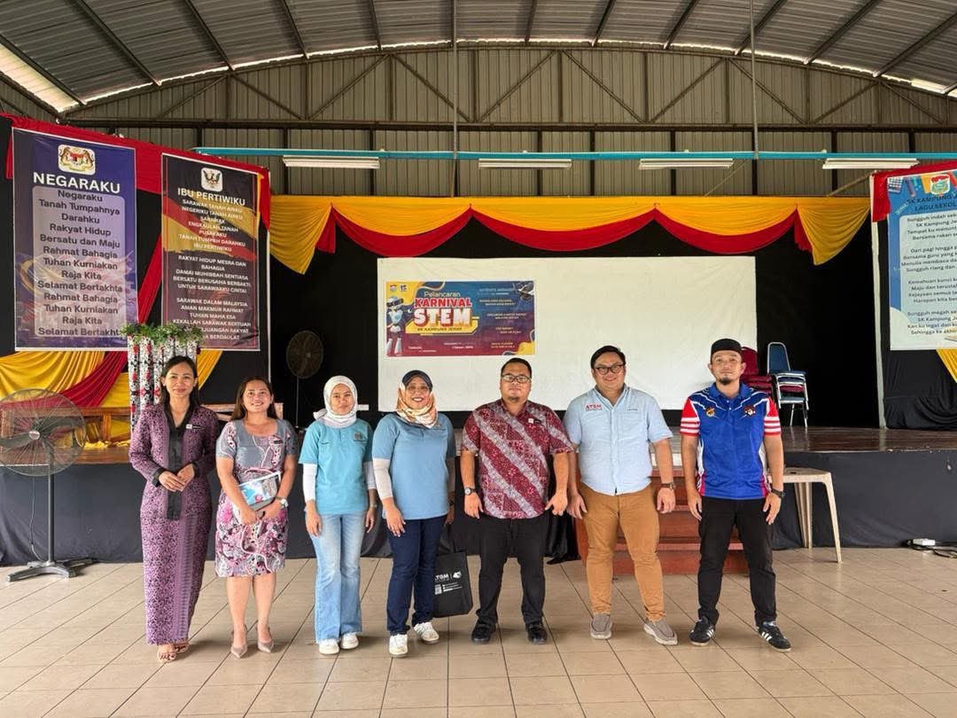 Jabatan Tenaga Atom melalui Pejabat Zon Sabah dan Sarawak telah menyertai Karnival STEM SK Kampung Jepak, Bintulu pada hari ini sebagai salah satu agensi pempamer. 

#AtomMalaysia #SKKampungJepak #KarnivalSTEM #MOSTI #Bintulu