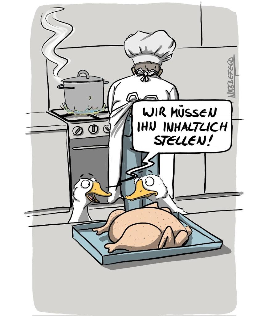 " Nuhr " der Cartoon des Tages: