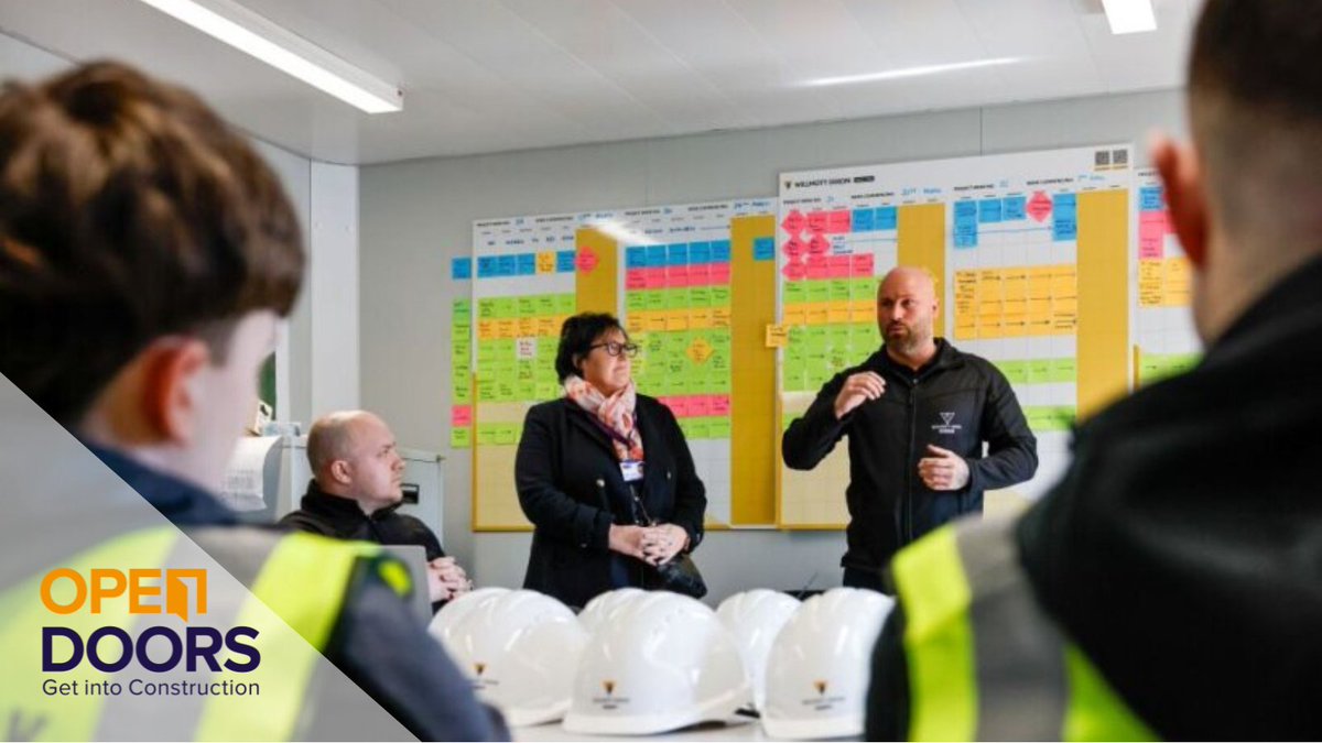 OpenDoorsWeek's tweet image. Inspire new talent into seeing themselves within a #construction career by hosting a workplace visit!

Open Doors Week: Monday 23 - Saturday 28 March 2026

Register Scottish events and join us to recruit the next generation for our industry!

#ScotCareersWeek25

@skillsdevscot