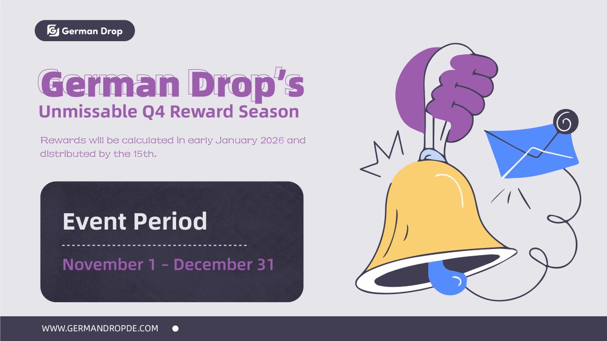 german_drop's tweet image. 🚀 #GermanDrop #Q4 Mega #Rewards | Nov 1–Dec 31
3 limited-time offers to supercharge your Q4! ⚡
💰 Deposit Bonus: 1–2% wallet cashback
🛒 Spend &amp;amp; Earn: 1–3% cashback on total orders
👥 Affiliate Boost: 3–5% commission on referrals
#dropshipping #Ecommerce