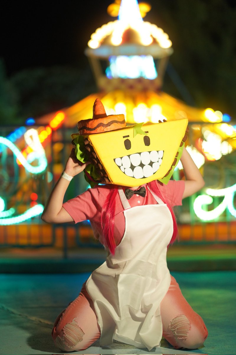 renren_84's tweet image. ⚠Cosplay
MAD TOWN  ※ゲーム内衣装
タコス屋🌮：🕸🌂

エモート
―Sexy Pause ―

📸：@cos_168_imJa

 #ラグコス2025    #Melocosplay