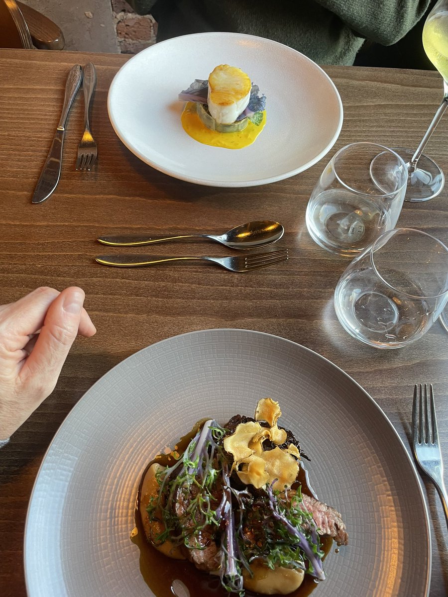 Yesterday was a day of two halves.

Some CPD at <a href="/bma_bsms/">BMA @ Brighton and Sussex Medical School</a> with a fascinating #prosection of the #lumbar #spine, #pelvis &amp; lower limb.

Followed by a cheeky slap-up #lunch at the delicious <a href="/tallow_tw/">Tallow restaurant</a> 

#forestrow #eastgrinstead #tunbridgewells #osteopathy #osteopath #CPD