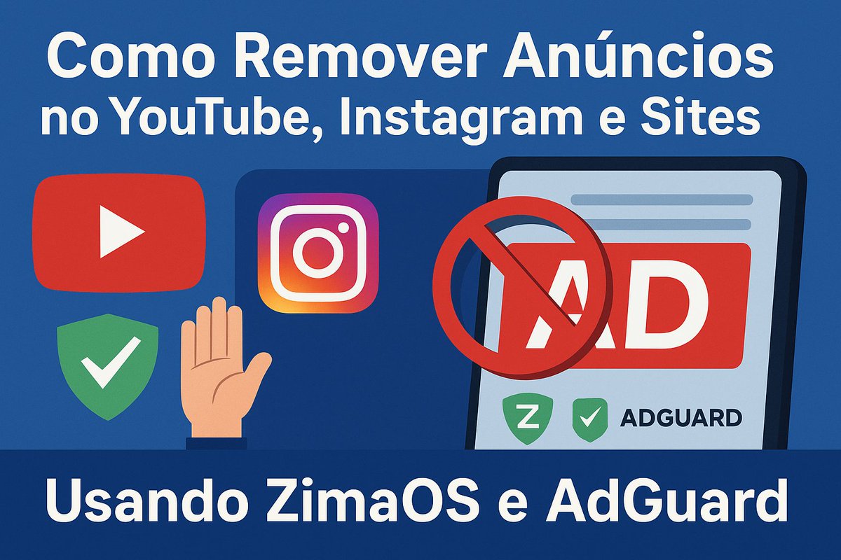 valentesolucoes's tweet image. Aprenda como remover anúncios do YouTube, Instagram e sites usando ZimaOS e AdGuard. Guia rápido e simples para quem quer navegar sem interrupções.
#adguard #zimaos #adblock
Leia o artigo 👉 vsi.ia.br/ZZ4FR1JREEP0