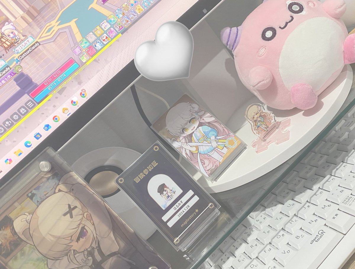 グッズ飾った！かわえ〜