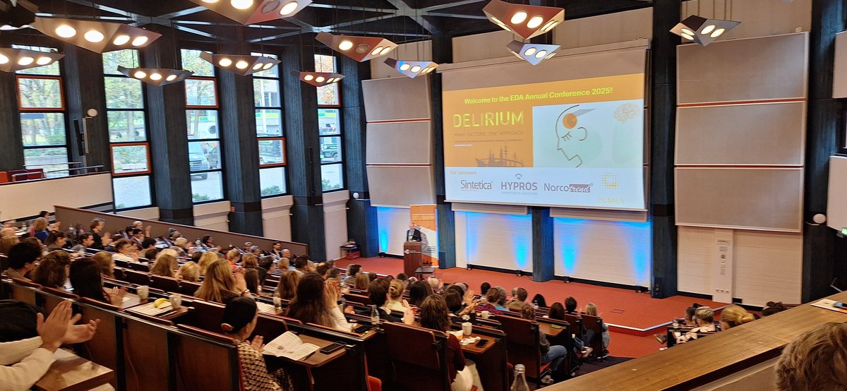 A_MacLullich's tweet photo. @EDA_delirium meeting, Hamburg, is live! 

#delirium https://t.co/m1SwGzJLvg