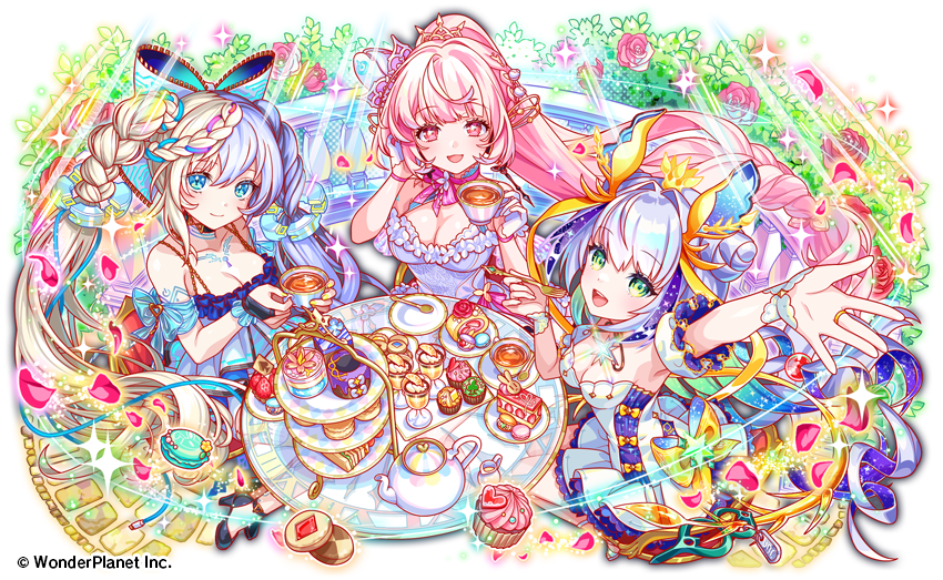 「【お仕事告知】ワンダープラネット株式会社様『クラッシュフィーバー』にて「輝跡列蹟」|三瀬ゆづき❤️💙のイラスト