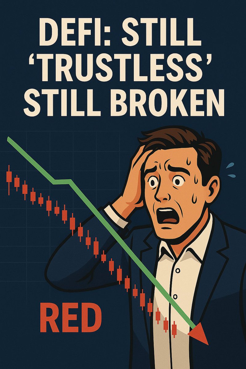 GaroldGrom's tweet image. Remember when DeFi was “the future of finance”?
Yeah. Balancer just lost $128M to a hack.
Trustless? Sure. Until someone trusts the wrong line of code.
#DeFi #Crypto #BalancerHack