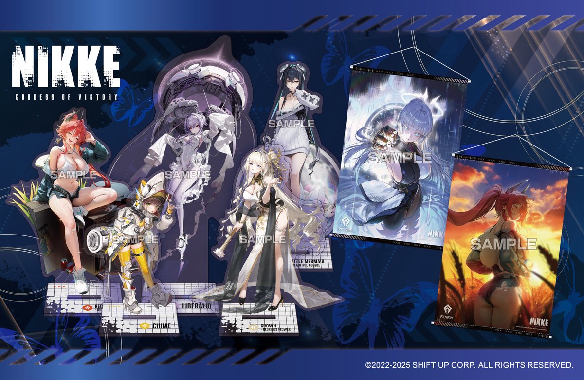 10点セット メガニケストア京都 勝利の女神 NIKKE チケットホルダー