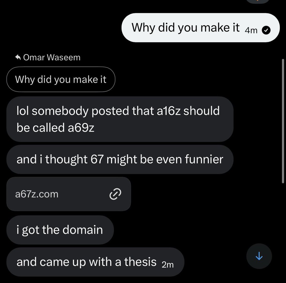 omarwasm's tweet image. the creator reached out 

they’re raising a fund 😂😂