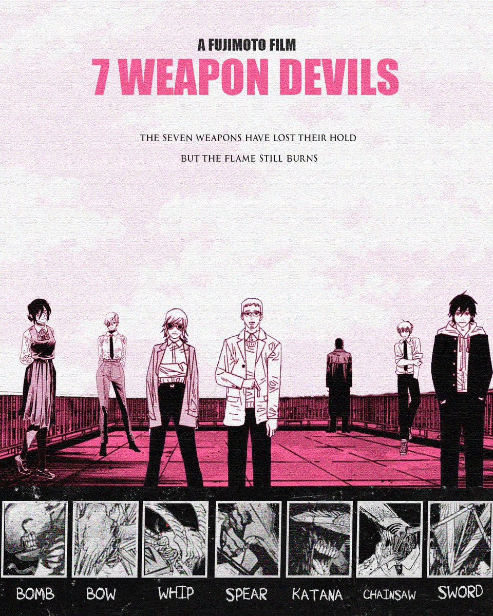 Aj5Adam's tweet photo. The seven weapons

(New hybrids poster) https://t.co/ahgocWWREo