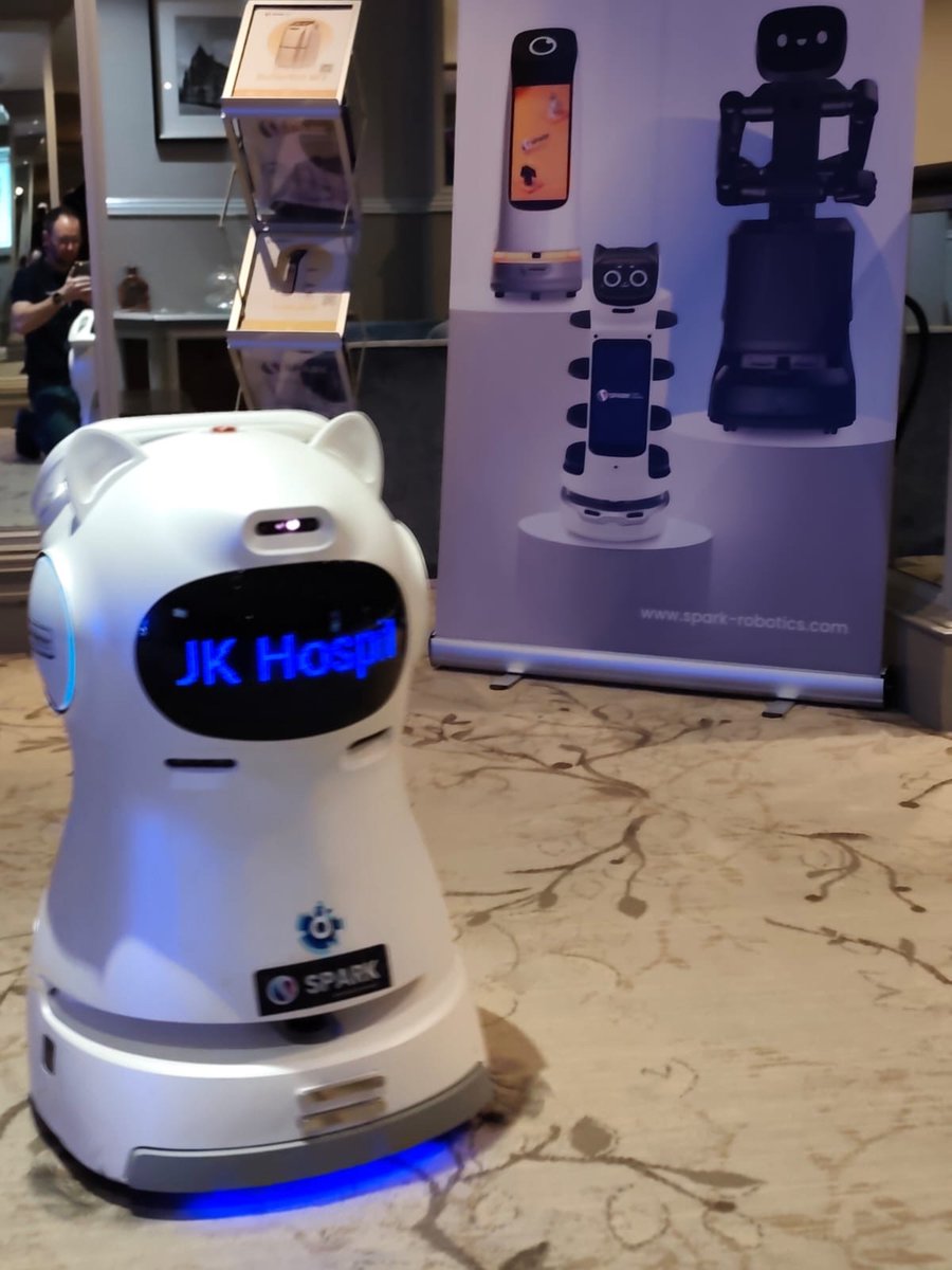 SparkEPOS's tweet image. Proud to join @UKHofficial Scotland. Innovation in hospitality is thriving!

Our client Anna Wadcock @maldronhotelne1 shared her success with room service robots.

“We have a 100% uplift in room service revenues with the ButlerBot W3. It handles 95% of the room service orders.&quot;