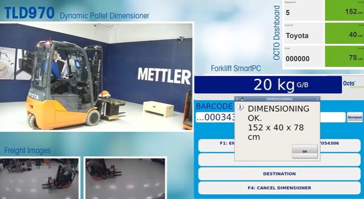 Manual errors and inefficient load planning can disrupt your freight operations. Watch the video okt.to/6CJ5DV to see how our dimensioner systems okt.to/KfwF12 reduce these errors and improve load planning with legal-for-trade pallet measurements. #MTIND