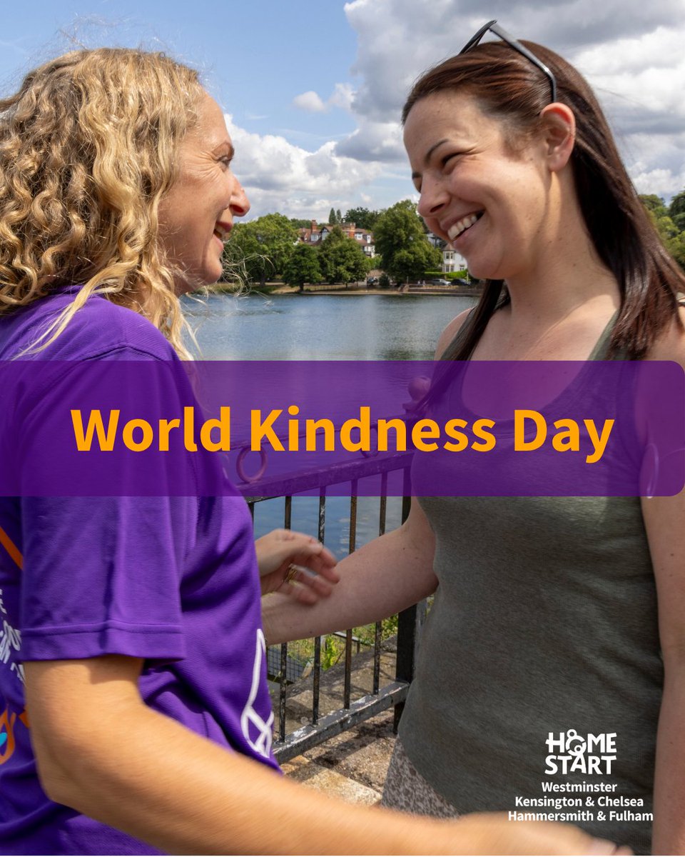 It’s World Kindness Day. ♥

Sometimes the kindest gift is simply your time. Our volunteer befrienders give just 2 hours a week to offer connection, conversation, and compassion to those who need it most ... because everyone needs a friend. 😊

#worldkindnessday #homestart