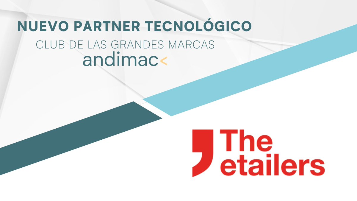 iandimac's tweet image. 🤝 @theetailers_  se une al Club de Grandes Marcas de Andimac como partner tecnológico.

Objetivo: acelerar la #digitalización del canal profesional de materiales de construcción, reforma y climatización con soluciones de #eCommerceB2B, datos y IA.

andimac.org/2025/11/13/the……